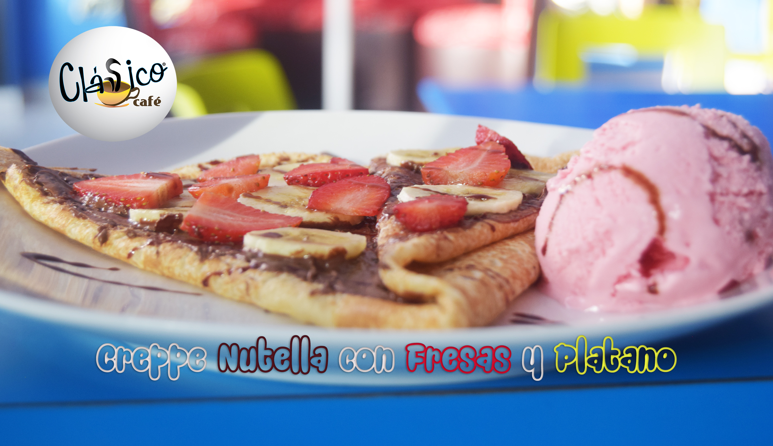 Crepa Nutella con Fresas